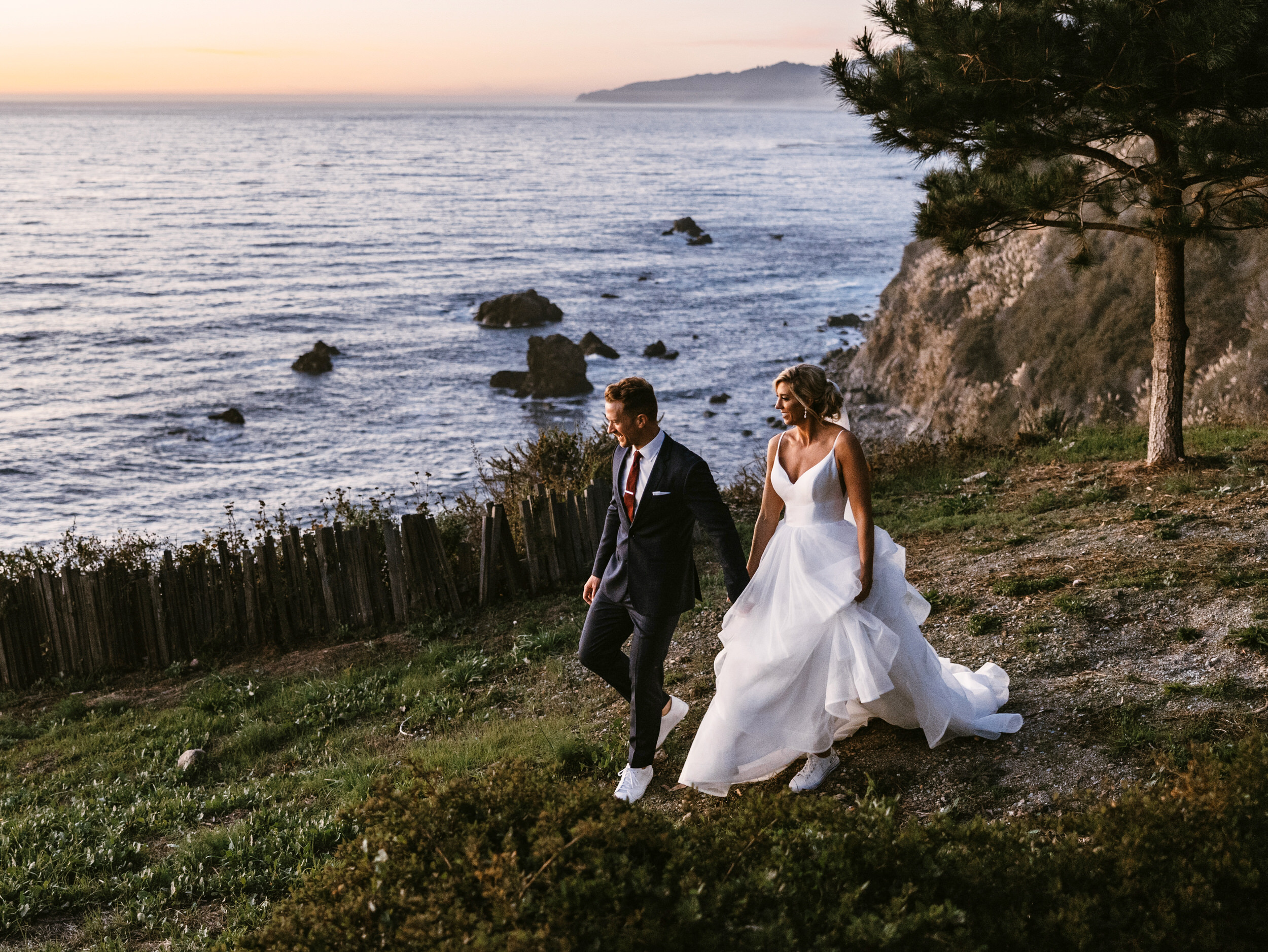 Wind and Sea Big Sur Wedding Photographer